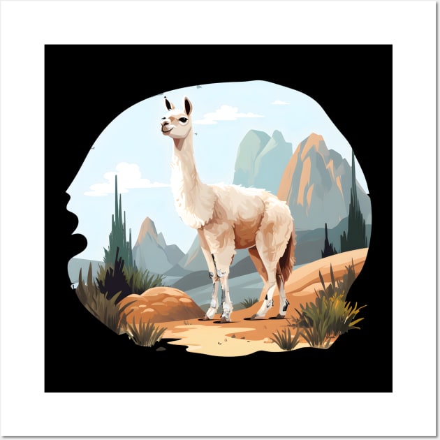 Lama Lover Wall Art by zooleisurelife